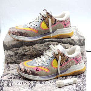 100% Authentic Gucci Ultrapace Sneaker Shoes Brand New